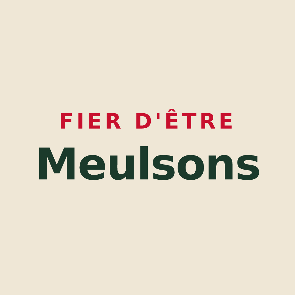 Tote bag « Fier d'être Meulsons » — design pour Maron