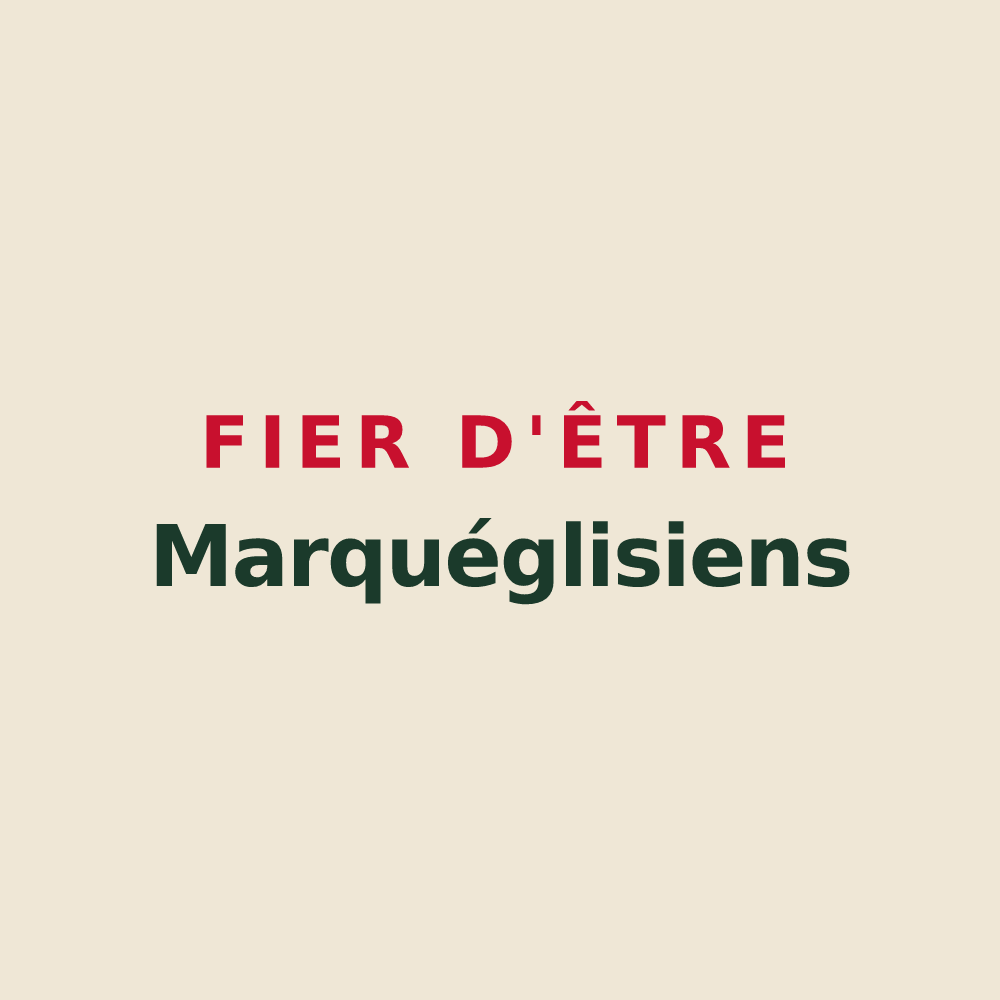 Tote bag « Fier d'être Marquéglisiens » — design pour Marquéglise