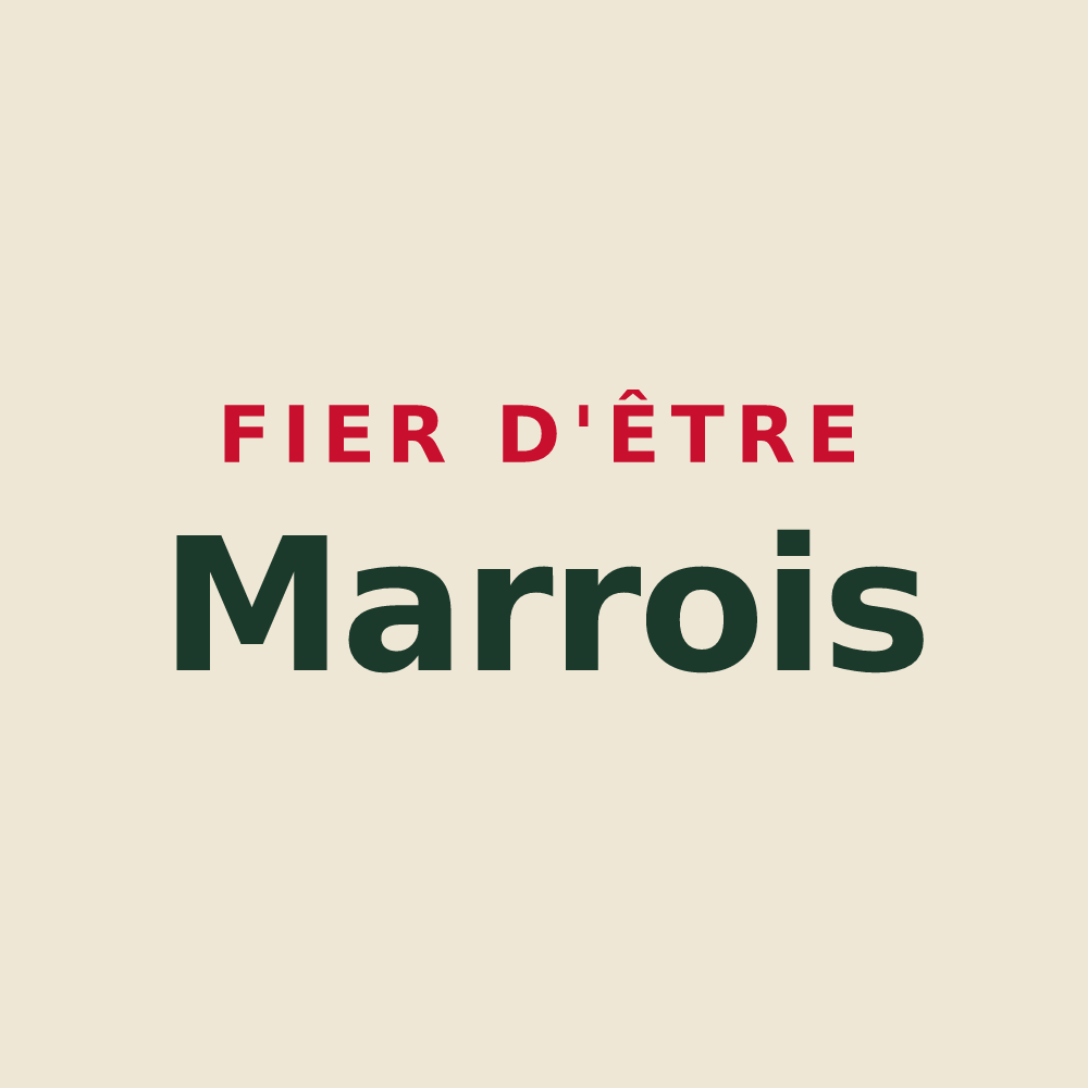 Tote bag « Fier d'être Marrois » — design pour Marre