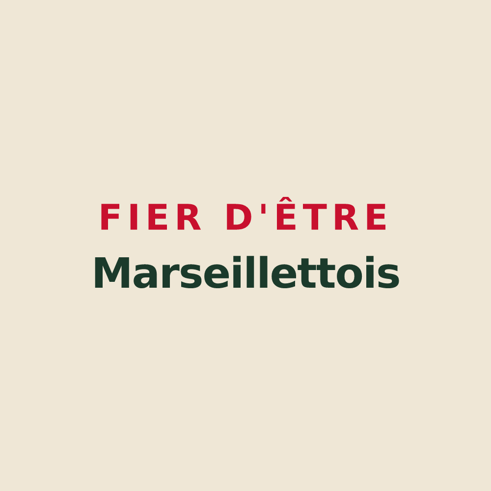 Tote bag « Fier d'être Marseillettois » — design pour Marseillette