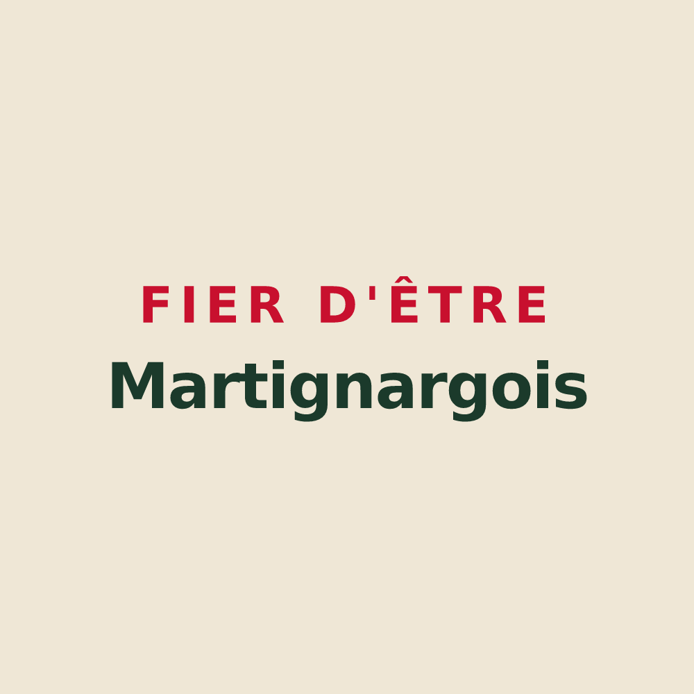 Tote bag « Fier d'être Martignargois » — design pour Martignargues