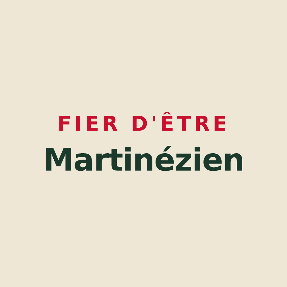 Tote bag « Fier d'être Martinézien » — design pour Martinet