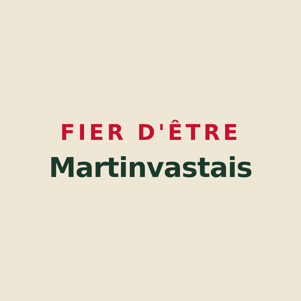 Tote bag « Fier d'être Martinvastais » — design pour Martinvast