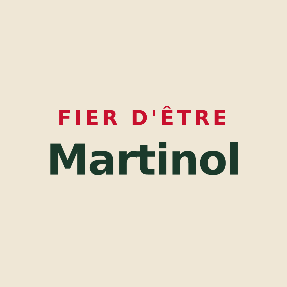 Tote bag « Fier d'être Martinol » — design pour Martrin