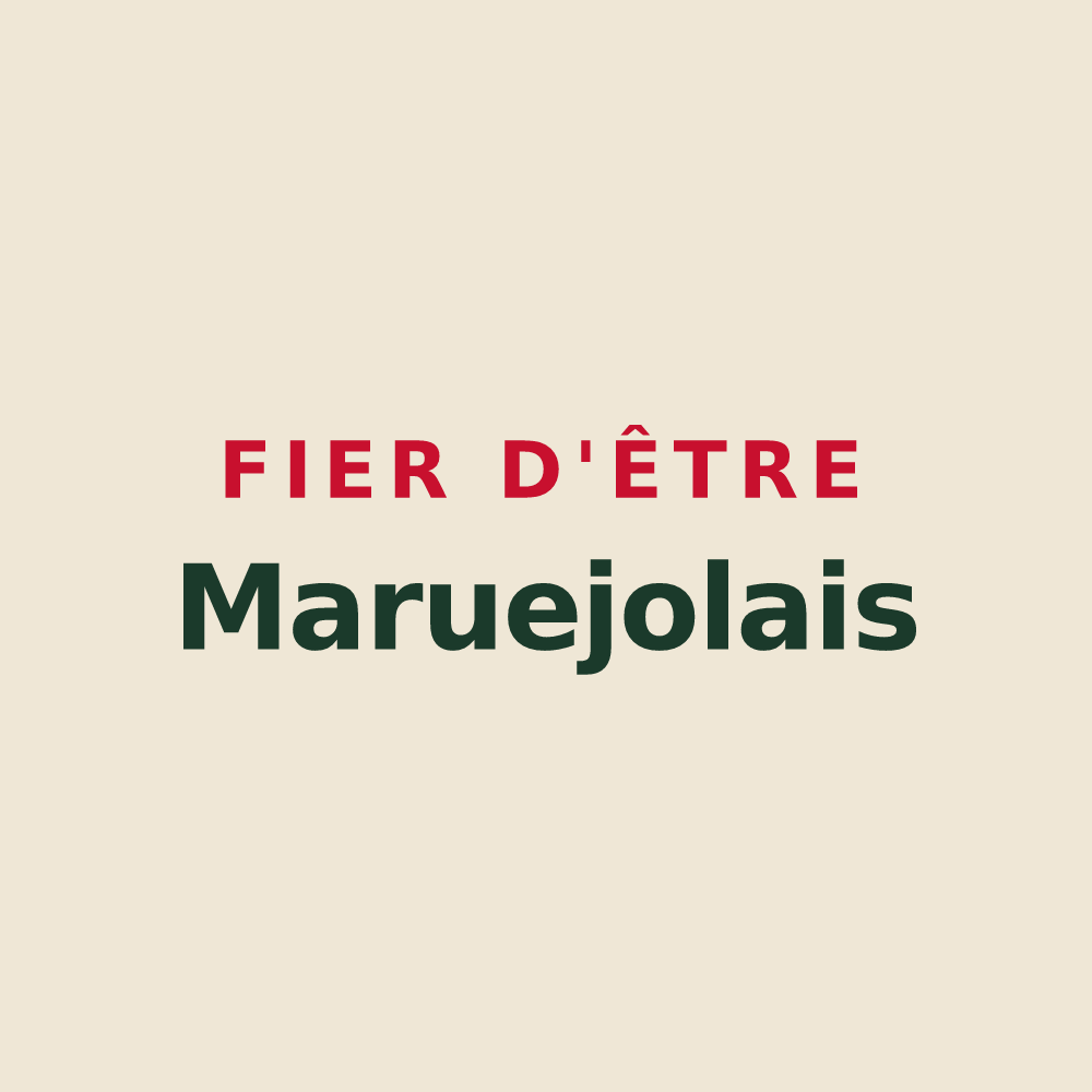 Tote bag « Fier d'être Maruejolais » — design pour Maruéjols-lès-Gardon