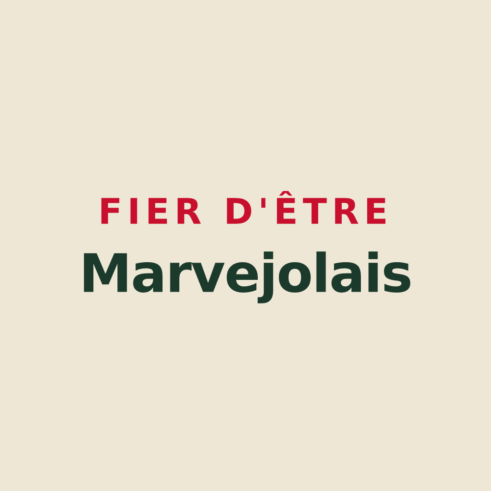 Tote bag « Fier d'être Marvejolais » — design pour Marvejols