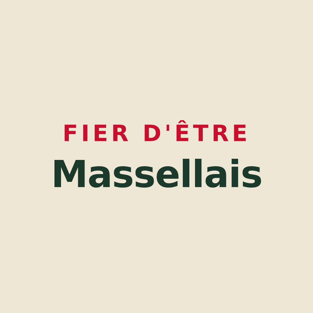 Tote bag « Fier d'être Massellais » — design pour Masseilles