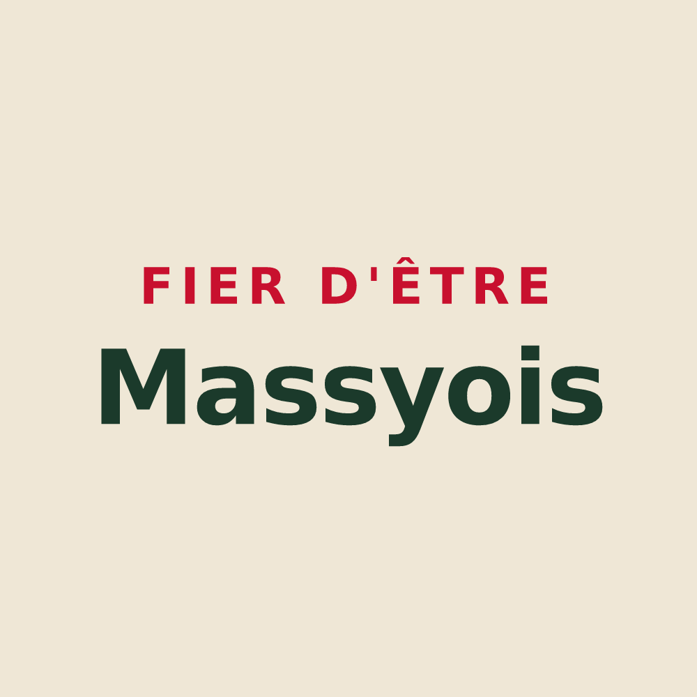 Tote bag « Fier d'être Massyois » — design pour Massy