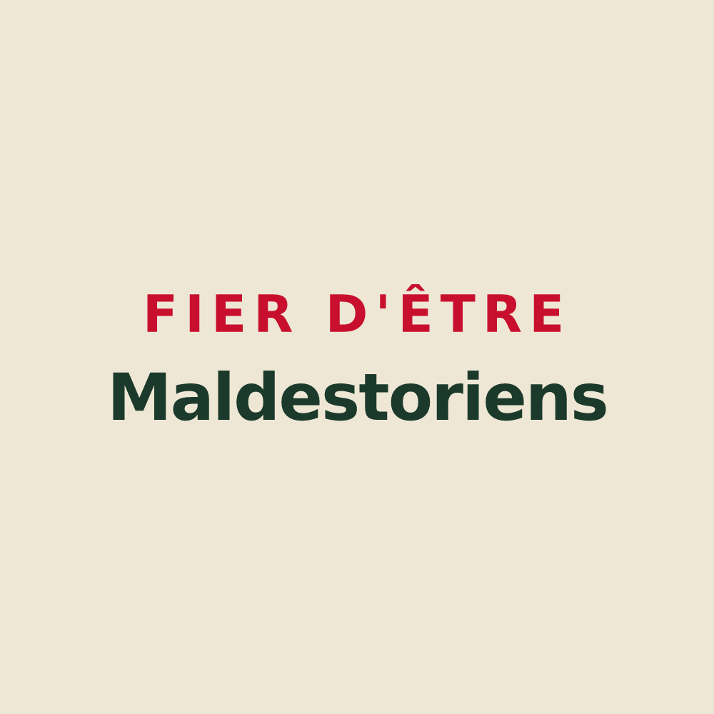 Tote bag « Fier d'être Maldestoriens » — design pour Maudétour-en-Vexin