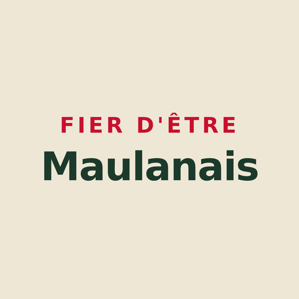 Tote bag « Fier d'être Maulanais » — design pour Maulan