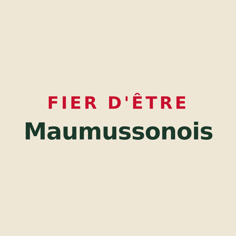 Tote bag « Fier d'être Maumussonois » — design pour Maumusson