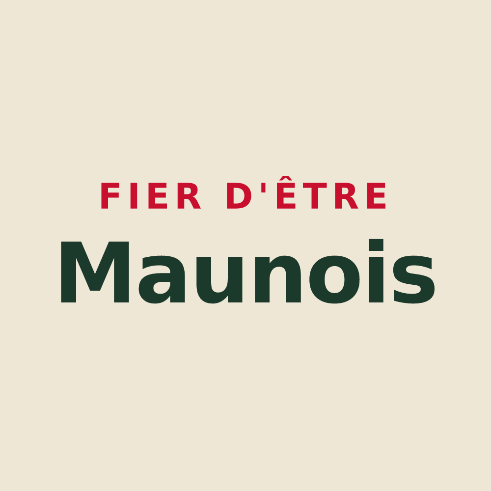 Tote bag « Fier d'être Maunois » — design pour Mauny