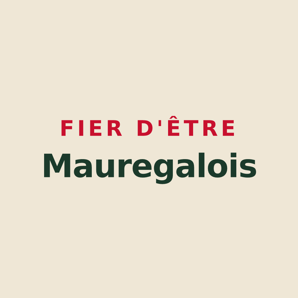 Tote bag « Fier d'être Mauregalois » — design pour Mauregard