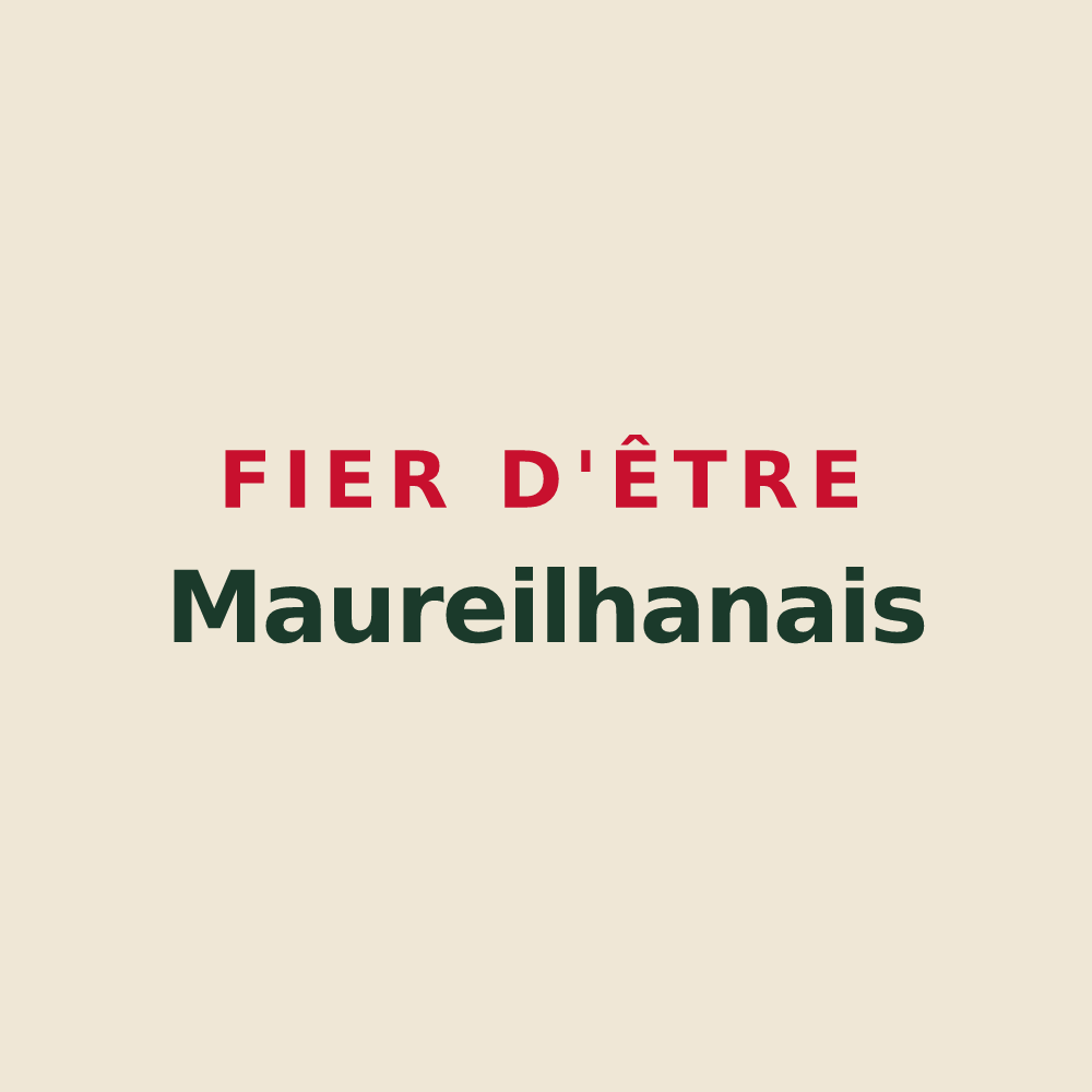 Tote bag « Fier d'être Maureilhanais » — design pour Maureilhan