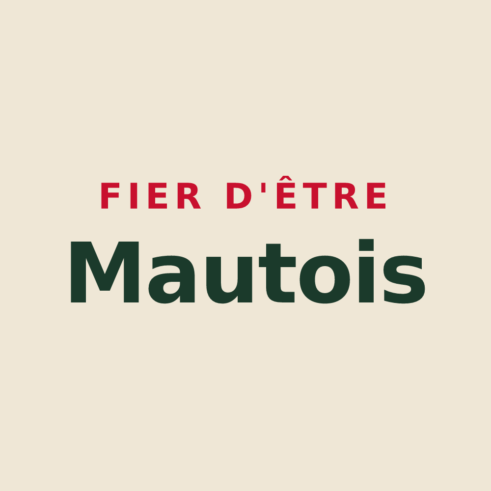 Tote bag « Fier d'être Mautois » — design pour Mautes