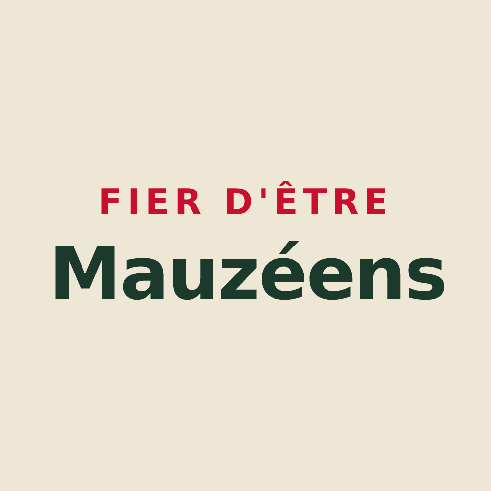 Tote bag « Fier d'être Mauzéens » — design pour Mauzé-sur-le-Mignon