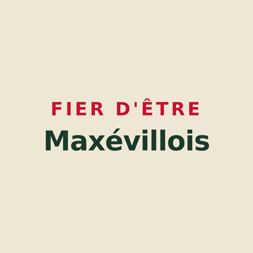 Tote bag « Fier d'être Maxévillois » — design pour Maxéville