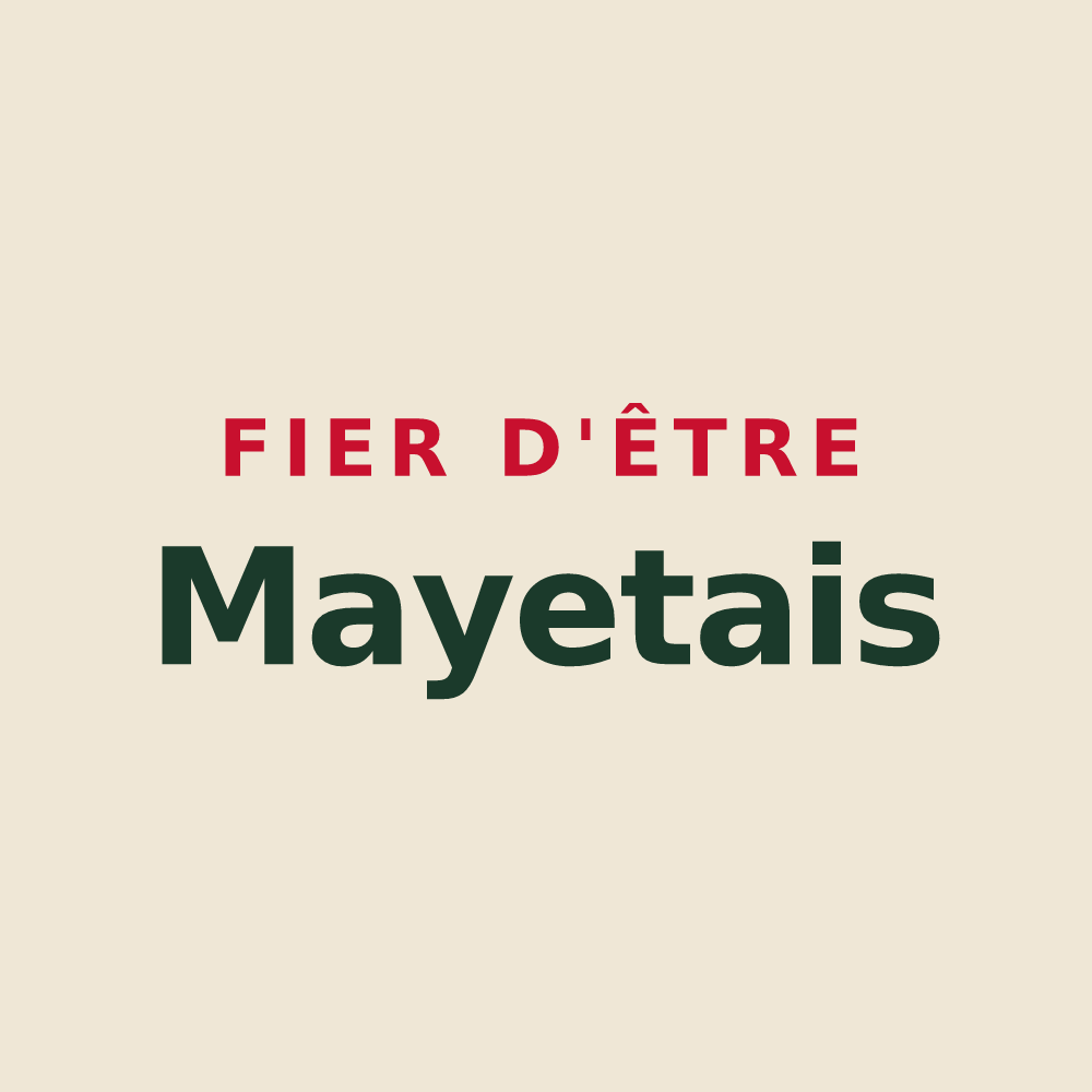 Tote bag « Fier d'être Mayetais » — design pour Mayet