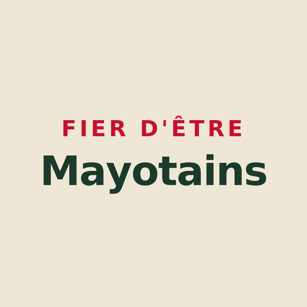 Tote bag « Fier d'être Mayotains » — design pour Mayot