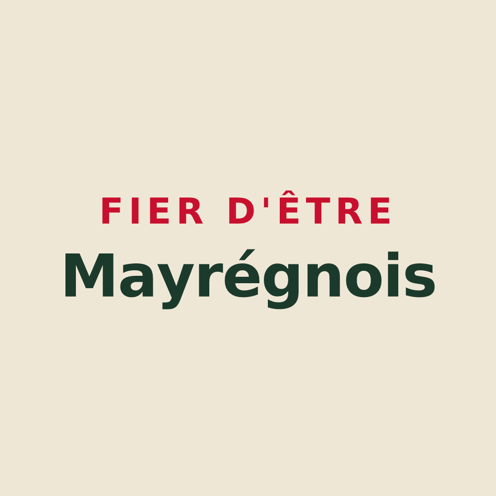 Tote bag « Fier d'être Mayrégnois » — design pour Mayrègne
