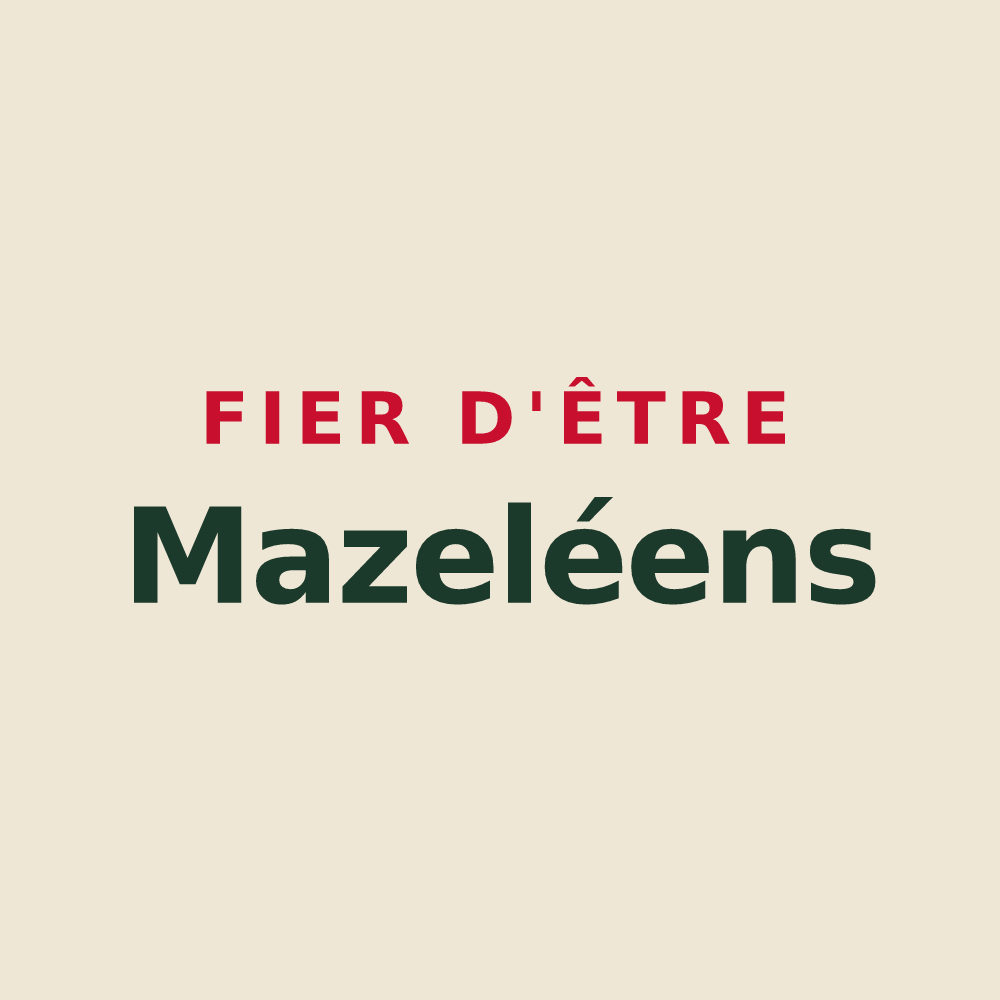 Tote bag « Fier d'être Mazeléens » — design pour Mazeley