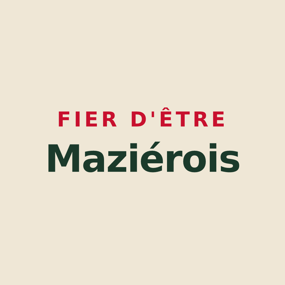 Tote bag « Fier d'être Maziérois » — design pour Mazières-en-Gâtine