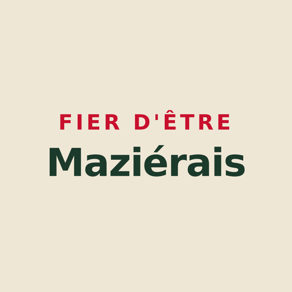 Tote bag « Fier d'être Maziérais » — design pour Mazières-en-Mauges