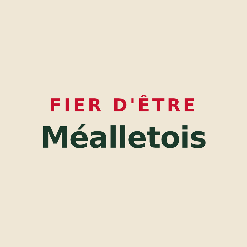 Tote bag « Fier d'être Méalletois » — design pour Méallet