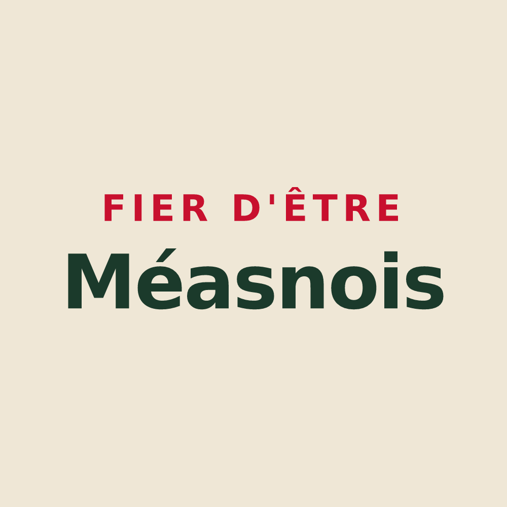 Tote bag « Fier d'être Méasnois » — design pour Méasnes