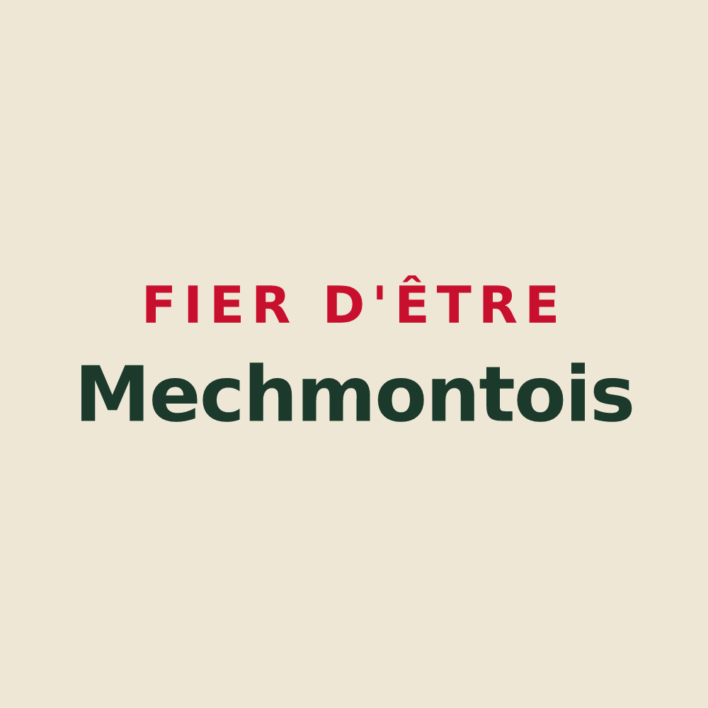 Tote bag « Fier d'être Mechmontois » — design pour Mechmont
