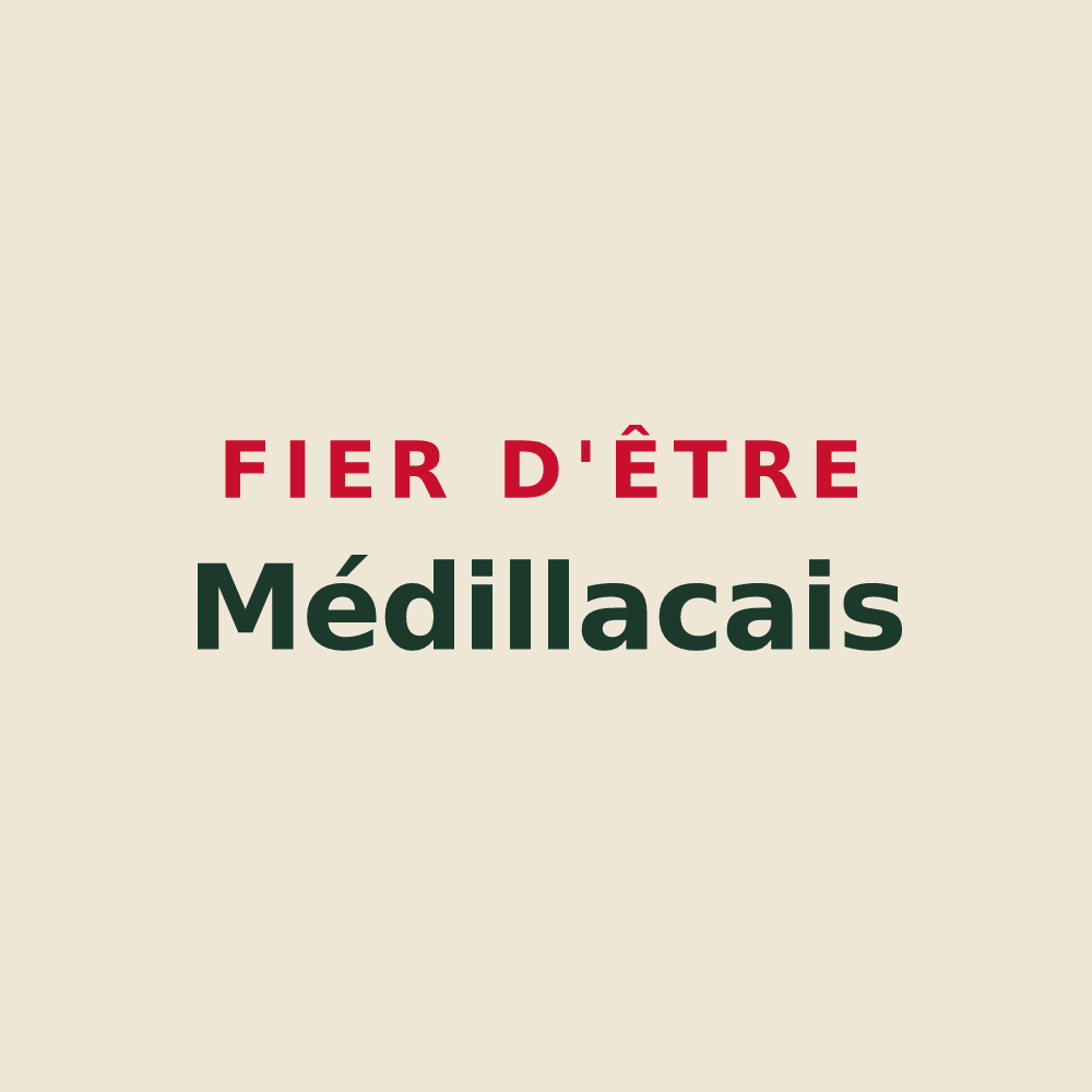 Tote bag « Fier d'être Médillacais » — design pour Médillac