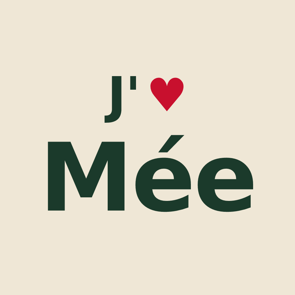 Tote bag personnalisé Mée — design J'aime Mée