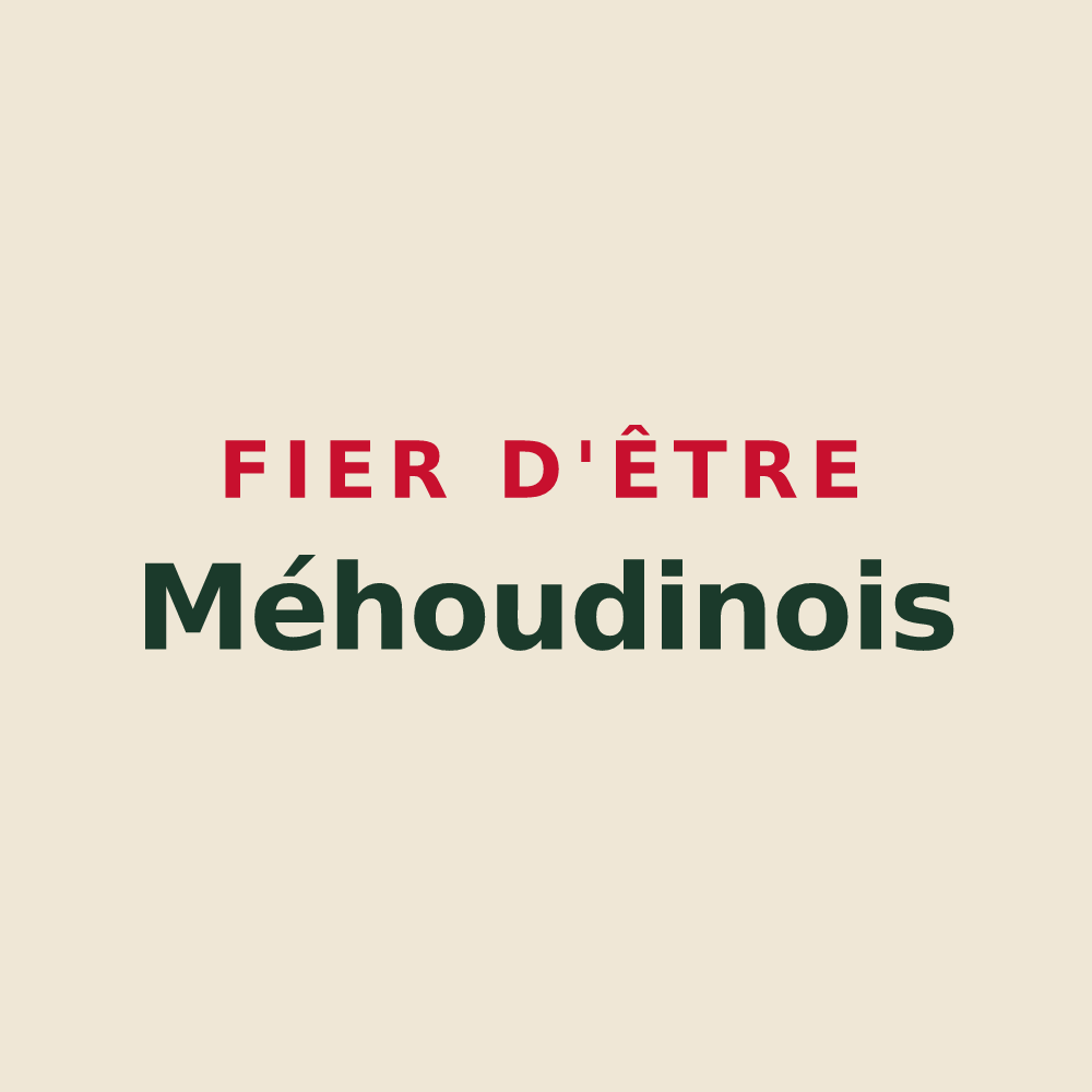 Tote bag « Fier d'être Méhoudinois » — design pour Méhoudin