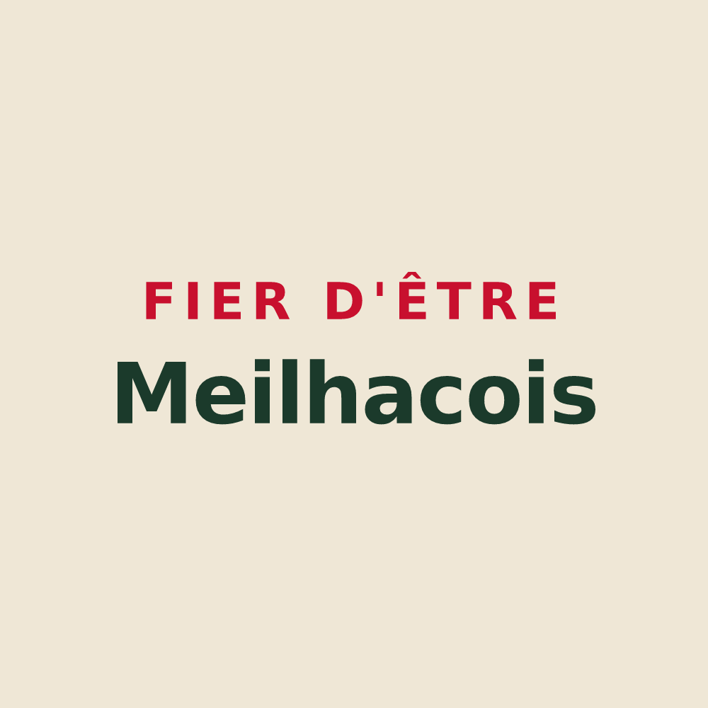 Tote bag « Fier d'être Meilhacois » — design pour Meilhac