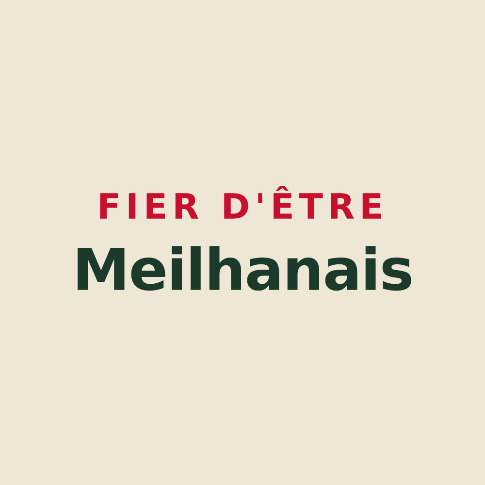 Tote bag « Fier d'être Meilhanais » — design pour Meilhan