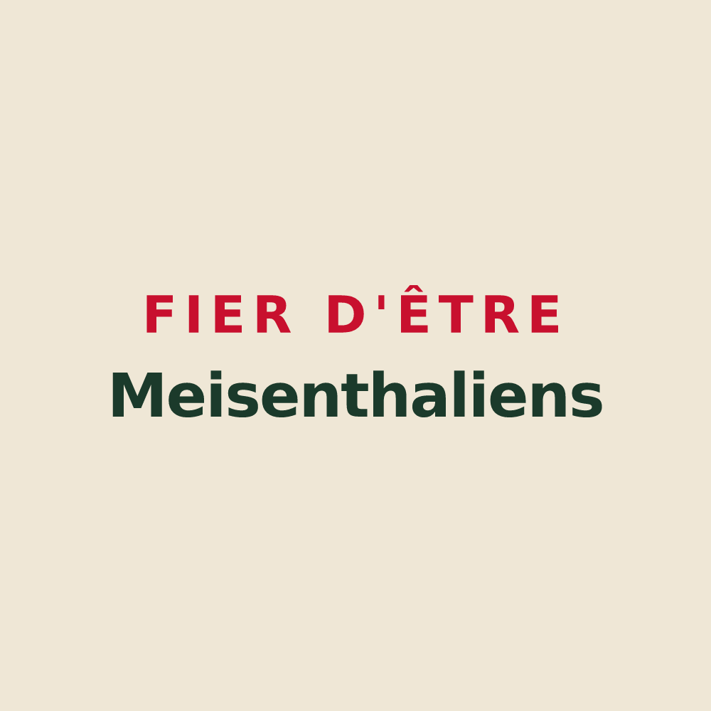 Tote bag « Fier d'être Meisenthaliens » — design pour Meisenthal