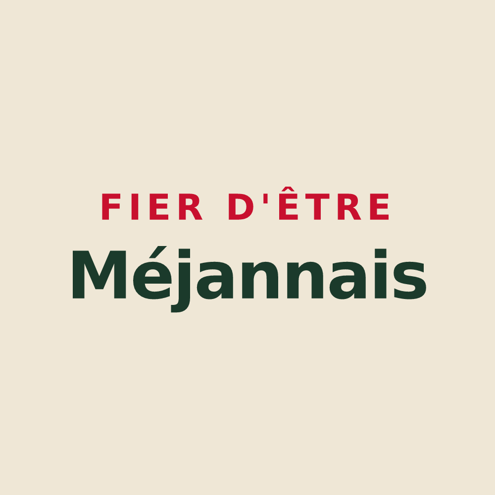 Tote bag « Fier d'être Méjannais » — design pour Méjannes-lès-Alès