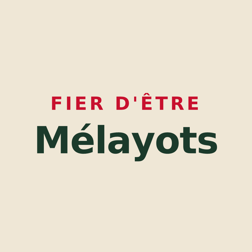 Tote bag « Fier d'être Mélayots » — design pour Melay