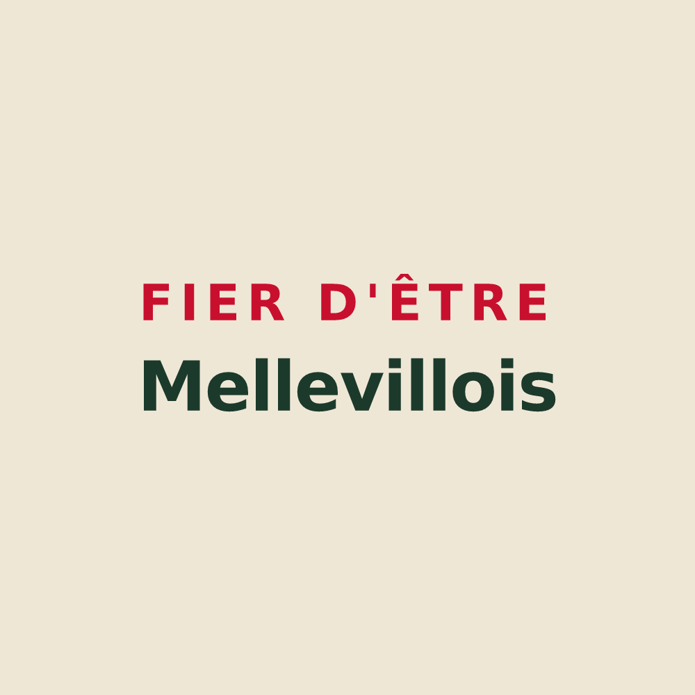 Tote bag « Fier d'être Mellevillois » — design pour Melleville
