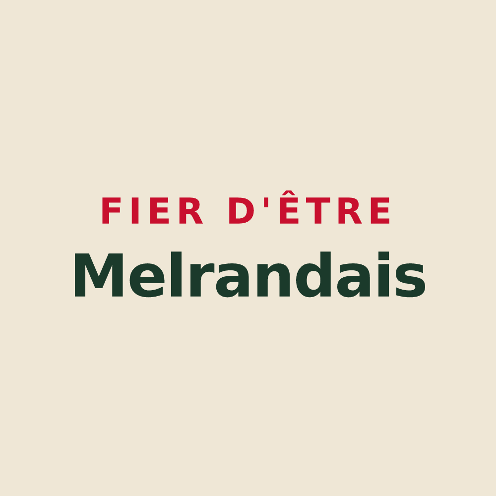 Tote bag « Fier d'être Melrandais » — design pour Melrand