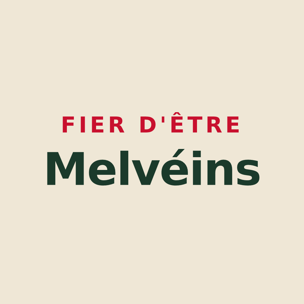 Tote bag « Fier d'être Melvéins » — design pour Melve