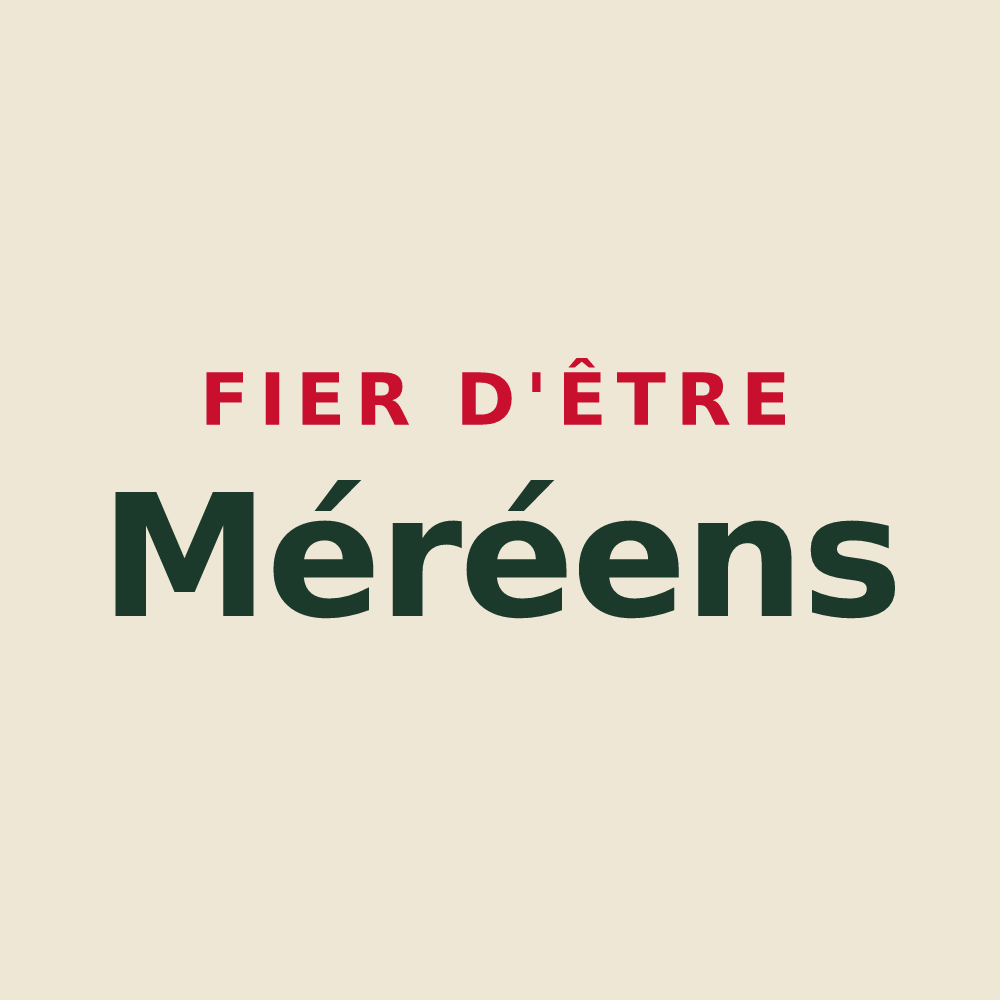 Tote bag « Fier d'être Méréens » — design pour Méré