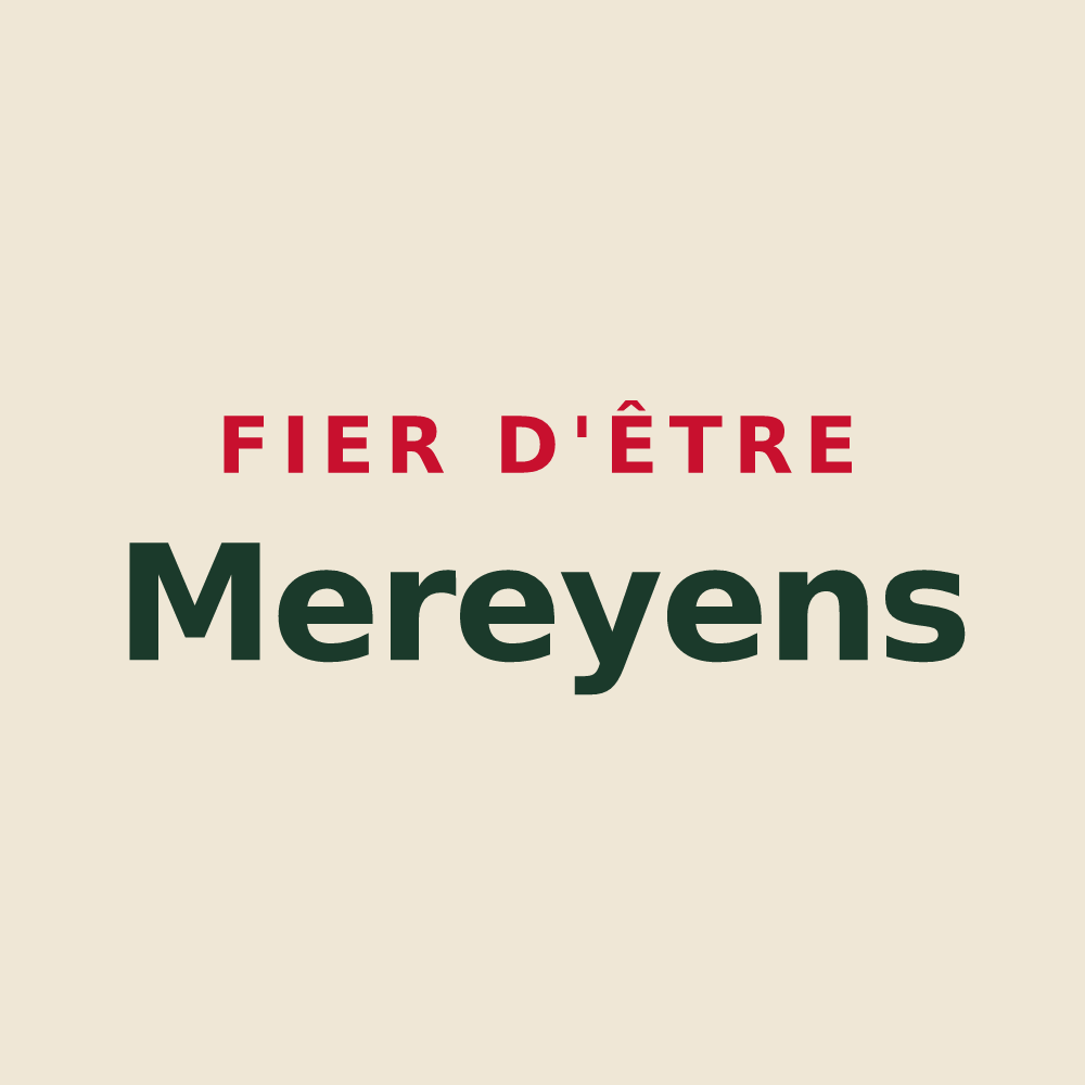 Tote bag « Fier d'être Mereyens » — design pour Merey