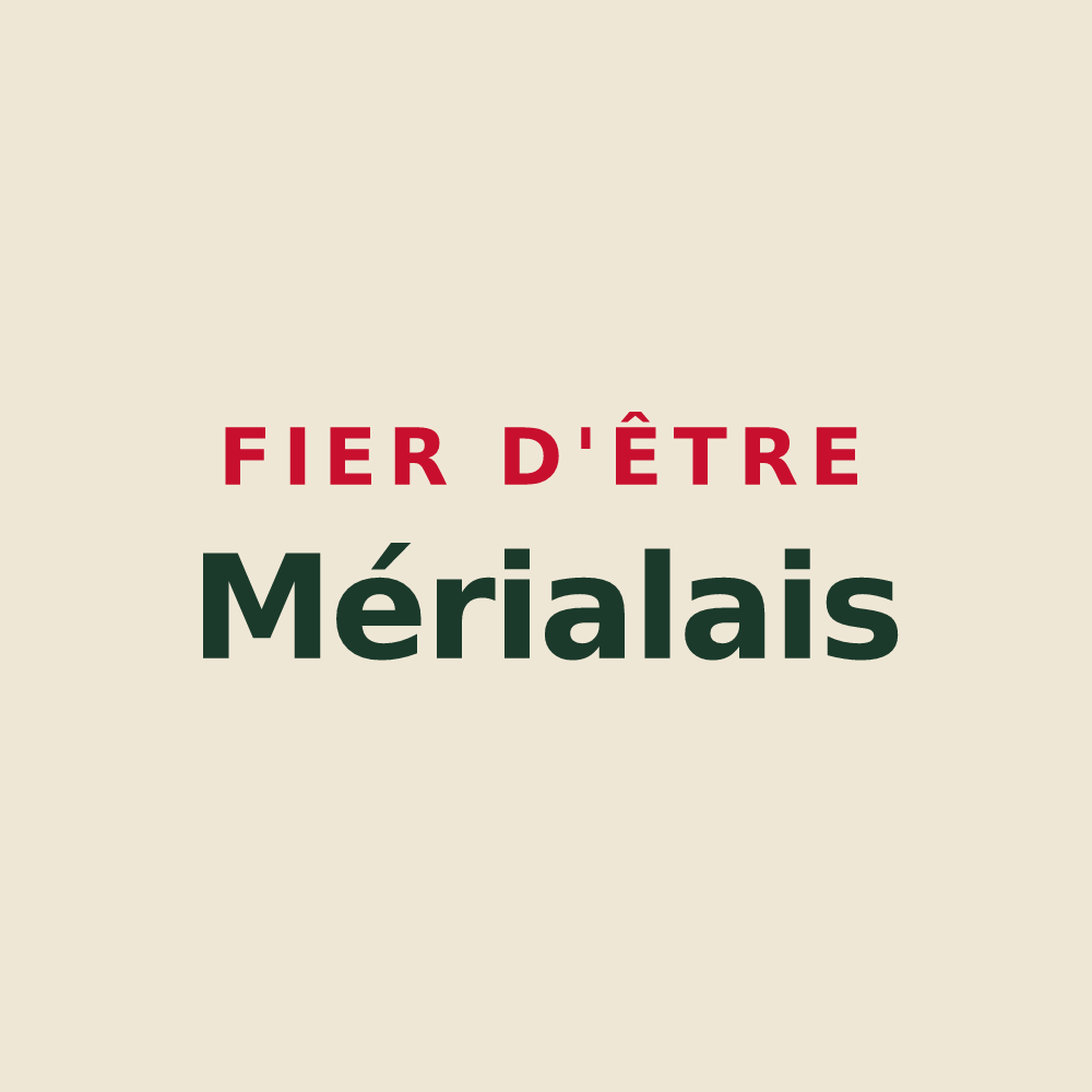 Tote bag « Fier d'être Mérialais » — design pour Mérial