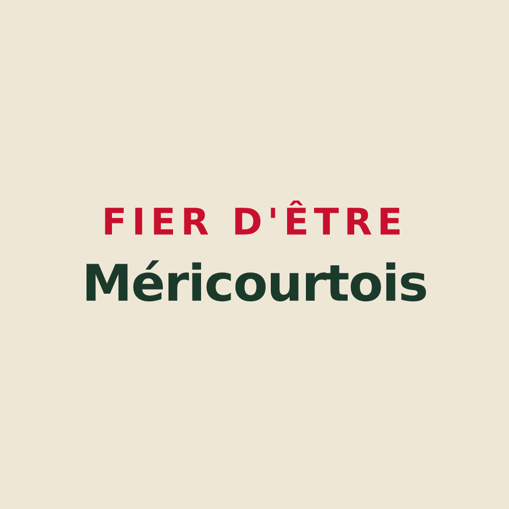 Tote bag « Fier d'être Méricourtois » — design pour Méricourt