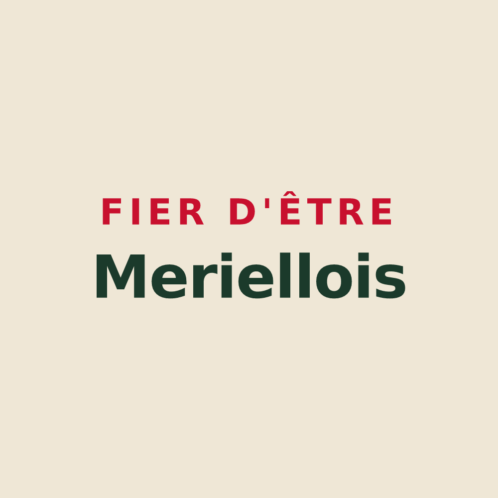 Tote bag « Fier d'être Meriellois » — design pour Mériel
