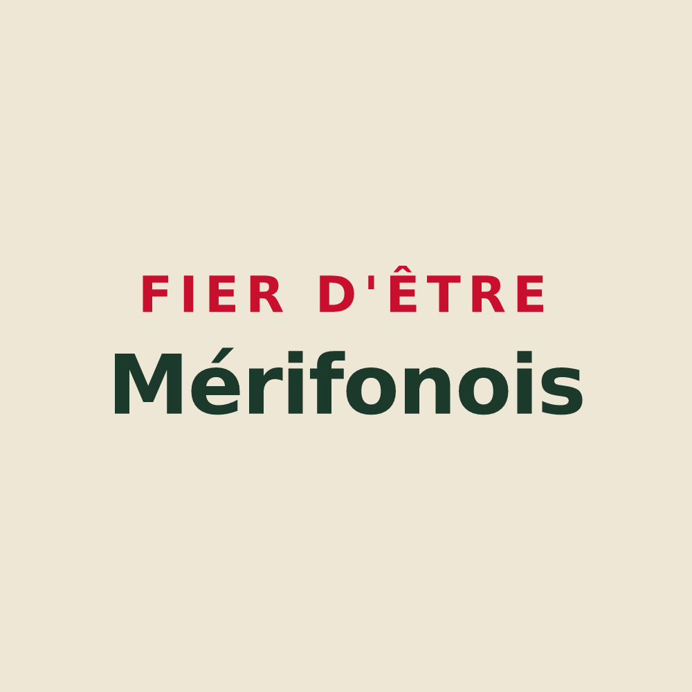 Tote bag « Fier d'être Mérifonois » — design pour Mérifons