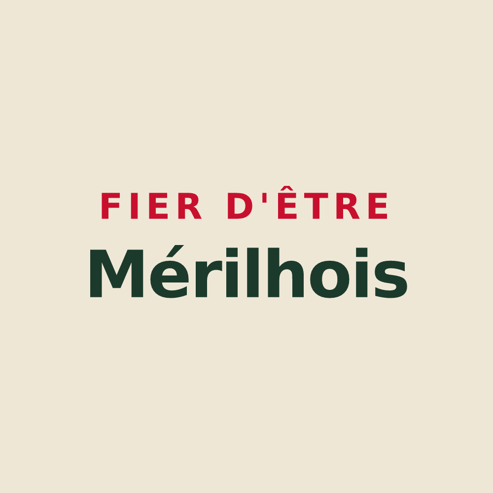 Tote bag « Fier d'être Mérilhois » — design pour Mérilheu