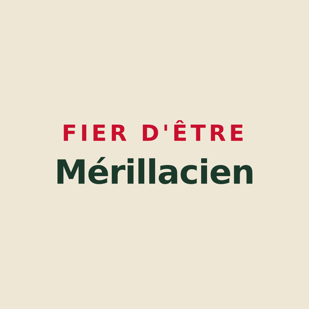 Tote bag « Fier d'être Mérillacien » — design pour Mérillac