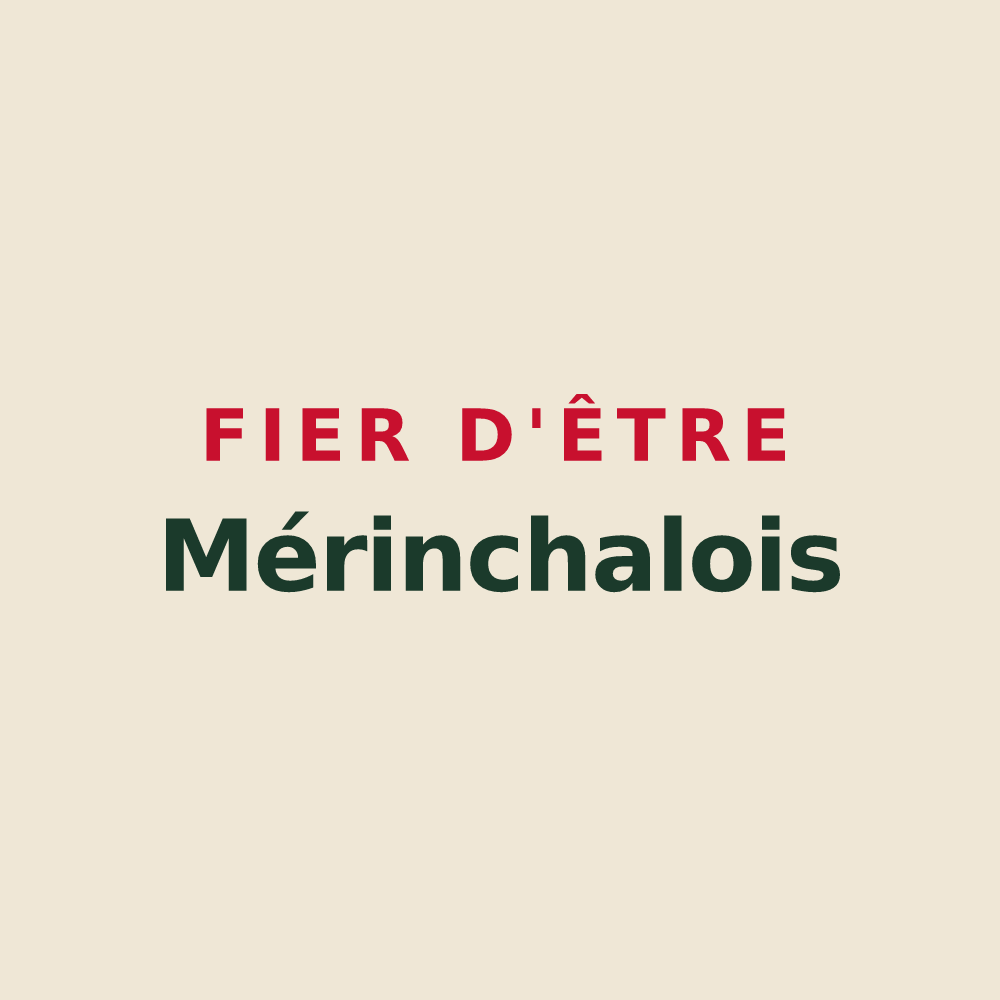 Tote bag « Fier d'être Mérinchalois » — design pour Mérinchal
